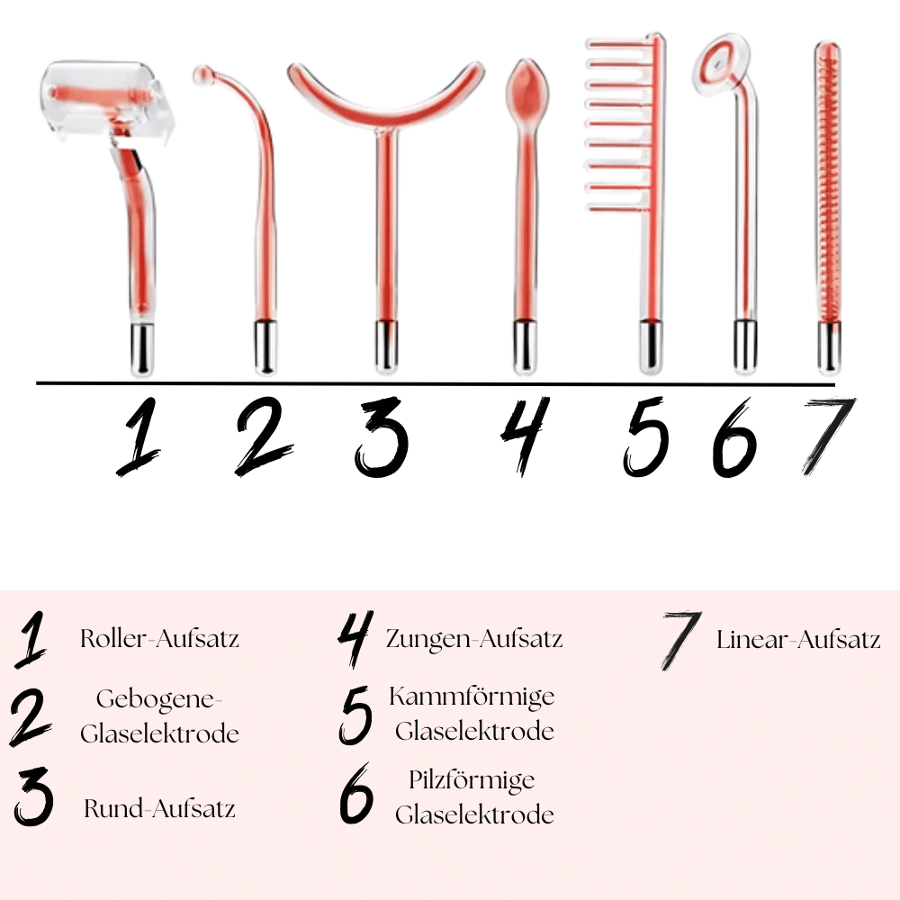 Premium 7in1 SkinLift - Hochfrequenzstab